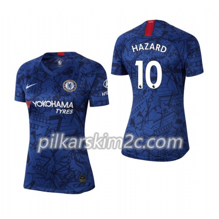 Koszulka Chelsea Eden Hazard 10 Kobiet Główna 2019-2020 - Koszulki Piłkarskie